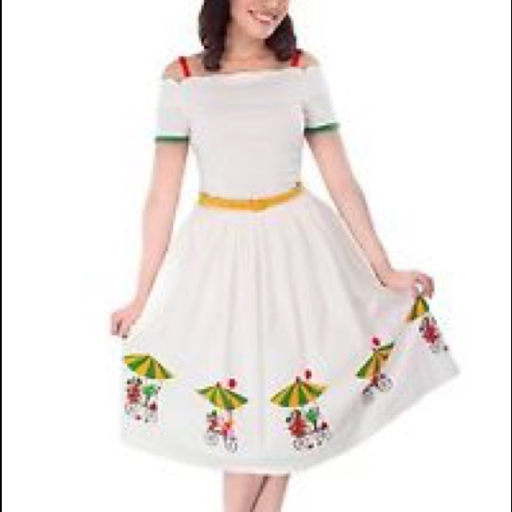 Tatyana flower cart dress